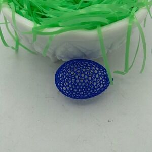 Decorative Easter Egg Colorful Unique‎ Basket Filler Spring Tree 1 Dozen Dk Blue